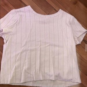 light pink soft XL ardennes crop top